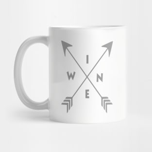 Wine with Arrows Mug